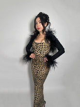 Black Ostrich Feather Bolero